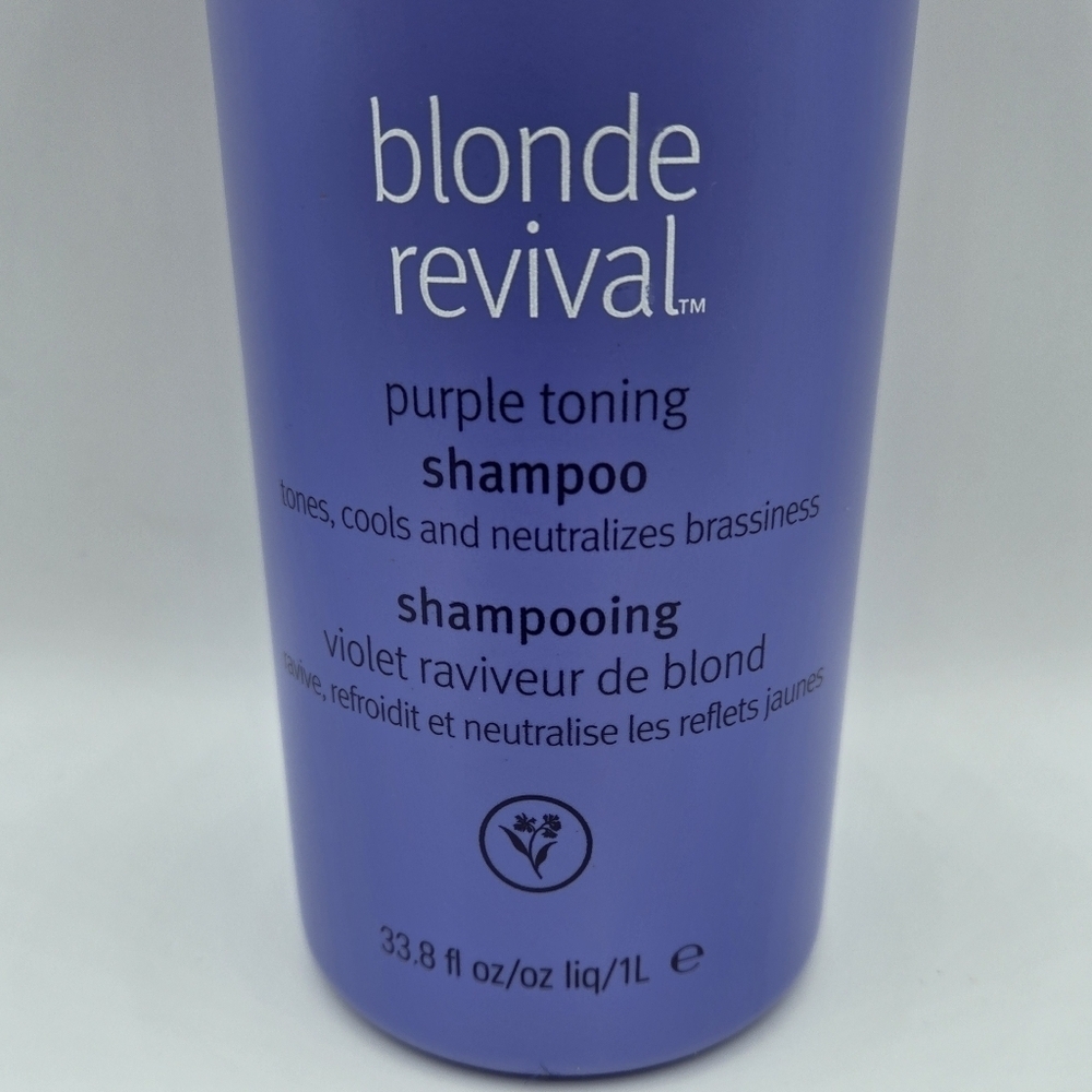 Aveda Blonde Revival Purple Toning Shampoo 1 Liter - Picture 7 of 9